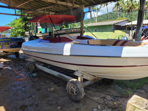 Lancha Real Eagle 19 Pés Com Motor 4 Tempos