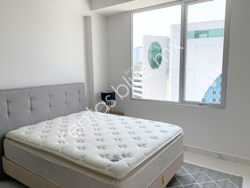 Imagen 4 de 30 de Loft Amueblado En Renta En City Blue Santa Fe