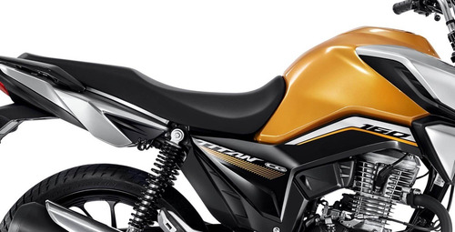 Imagem 12 de 15 de Honda Cg 160 Titan 2022 - Amarelo