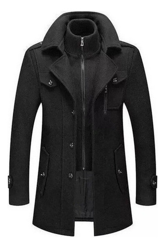 Gabardina De Moda Abrigo De Lana Para Hombre Chaquetas