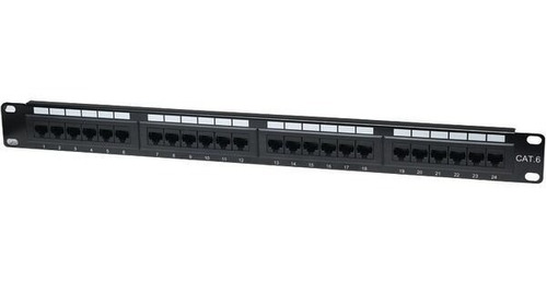 Panel Parcheo Cat 6, 24 Ptos 1 Ur Intellinet 520959