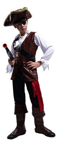 A Halloween Niños Pirata Disfraz Niños Niños Pirata Capitán