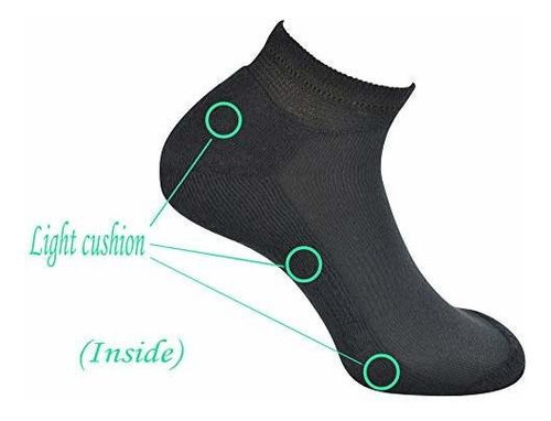 Calcetines De Algodon Para Hombre Con Corte Bajo