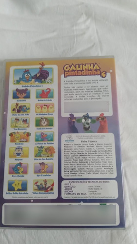Dvd Galinha Pintadinha E Sua Turma Volume 04 Ano 2014 (Usado)