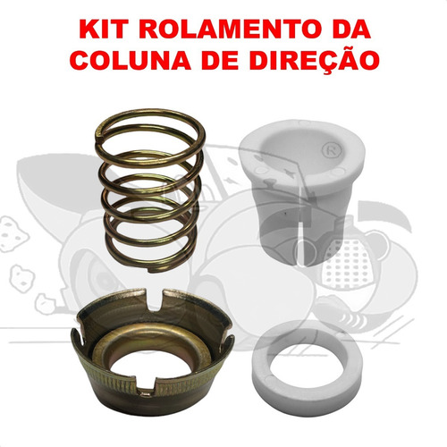 Kit Rolamento Direção Reparo Barra Estabilizadora Vw Gol Voy