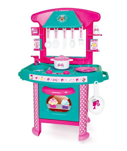 Brinquedo Barbie Chef Cozinha Cotiplás 2228