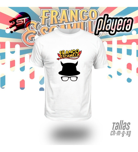 Imagen 1 de 2 de Playeras De Franco Escamilla Franco-002