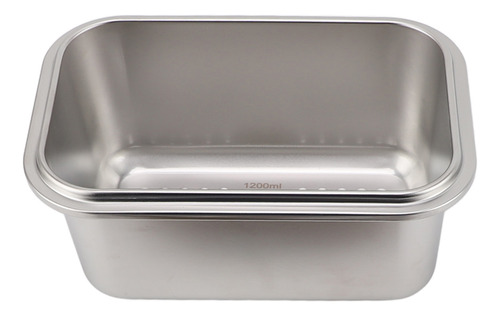 Tapa De Recipiente De Almacenamiento De Alimentos De Acero I