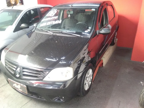 Renault Logan 1.6 Completo 2008 Zero De Entrada