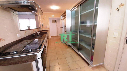 Imagem 20 de 30 de Apartamento Com 3 Dormitórios À Venda, 197 M² Por R$ 995.000,00 - Pitangueiras - Guarujá/sp - Ap5371
