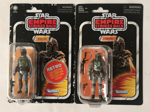 Boba Fett Evolucion Vintage A Moderno Lote 2 Figuras Hasbro (Usado)