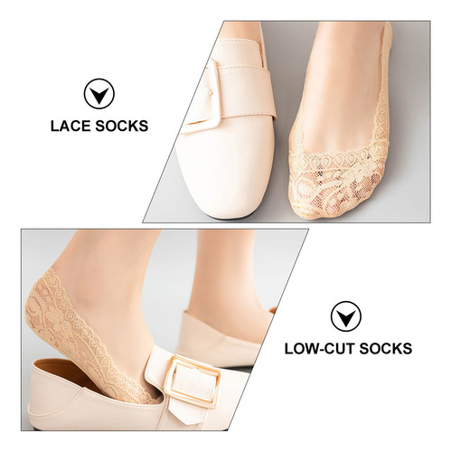 10 Pares De Calcetines De Verano Para Mujer, Cortos Y Ligero
