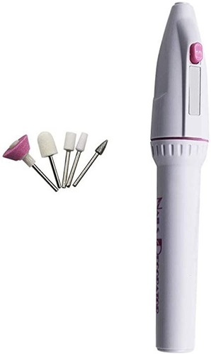 Imagen 4 de 6 de Torno Pulidor De Uñas 5 Puntas Manicura Profesional