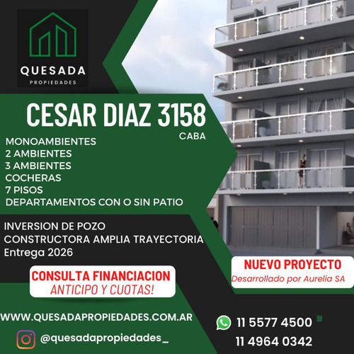 Departamento En Venta De 2 Dormitorios En Villa Del Parque