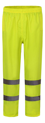 Aykrm Pantalon Lluvia Seguridad 4 Color Reflectante Alta