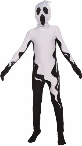 Disfraz Para Niño Fantasma Flotantdo Invisible Zentai