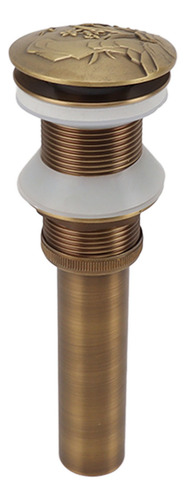 Lavabo De Baño Up Drain Stopper, De Latón, Retro, Antiobstru