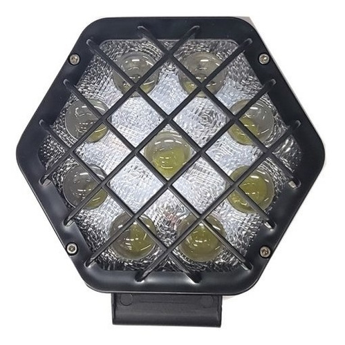 Faro Led Hexagonal 9 Led 12-24v 27w 135x135mm