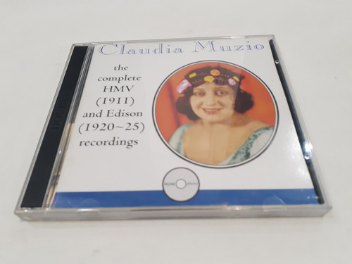 The Complete Hmv And Edison Recordings, Claudia Muzio - 2cd
