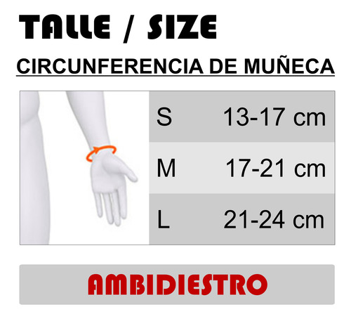 Inmovilizador Ferula De Codo Y Muñeca Calidad Nisa Negro S
