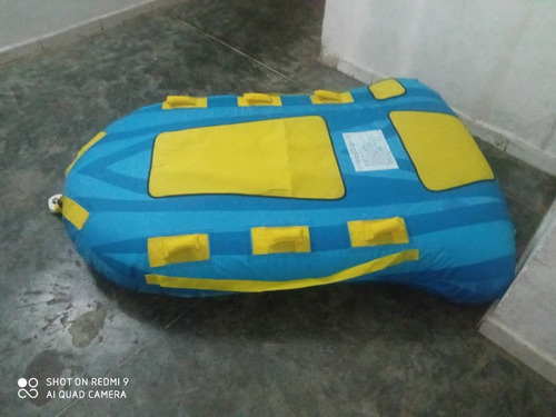 Imagen 6 de 9 de Inflable Tmde Arrastre Para Diversión Acuática Tipo Bananas