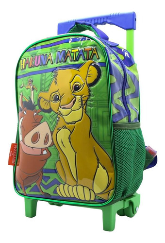 Mochila Cresko carro de viaje color Verde Liso 7.26L