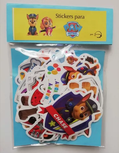 Paw Patrol Patrulla Canina Stickers Pegatinas 50 Unidades