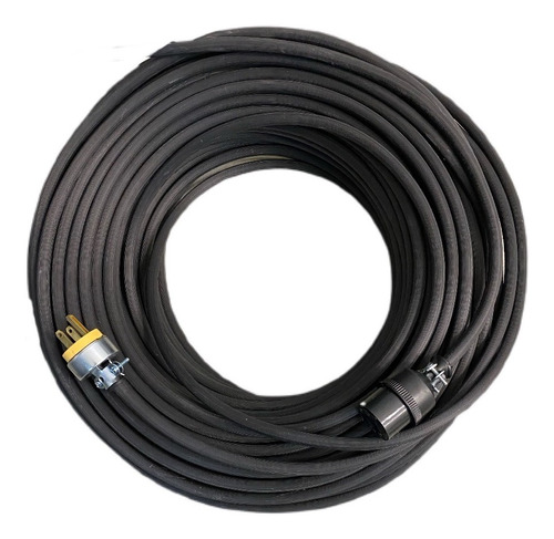 Extension Cable Uso Rudo 50 Metros Calibre 10 Reforzada 3x10