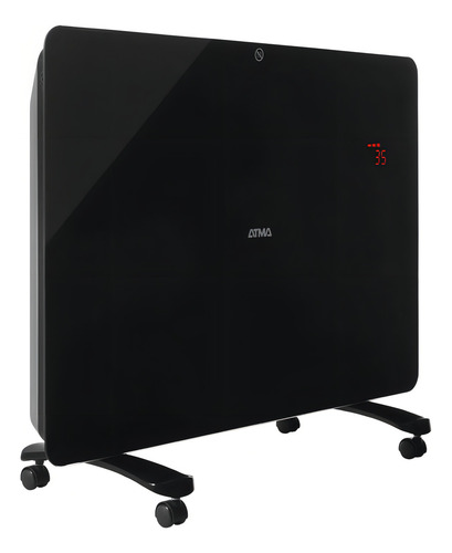 Panel calefactor vitro digital Atma 1500w Atvc1521p color negro