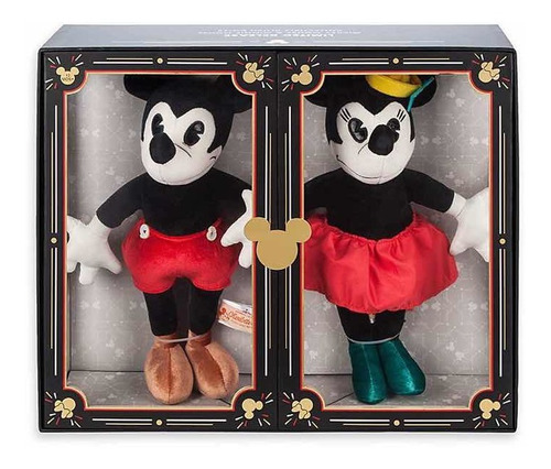 Mickey Y Minnie Set Peluches Colección 31cm Lanzamiento Ltdo