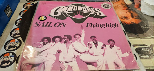 Commodores Sail On Flying High Vinilo Maxi Holland 1979