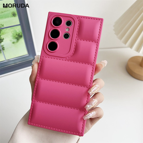 Funda De Tpu Prenda Rellena De Plumón Para Samsung Galaxy