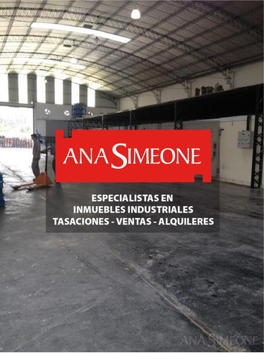 Excelente Nave Industrial De 1500 M2 Sobre 5100 M2 De Lote