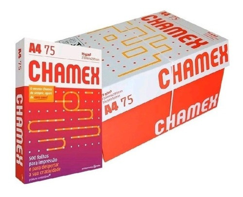 Papel Sulfite A4 Chamex Office 2500 Folhas