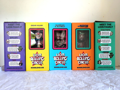 Pack 5 Figuritas Lion Rolling Circus Originales