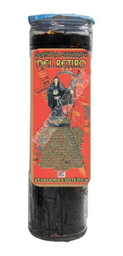 4 Veladoras Esotéricas Santa Muerte Del Retiro  