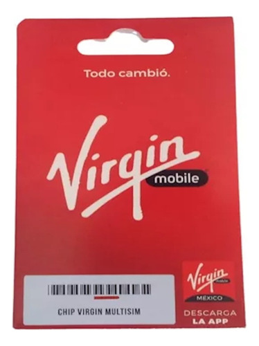 3 Sim Virgin Saldo Incluido, Lada 56  