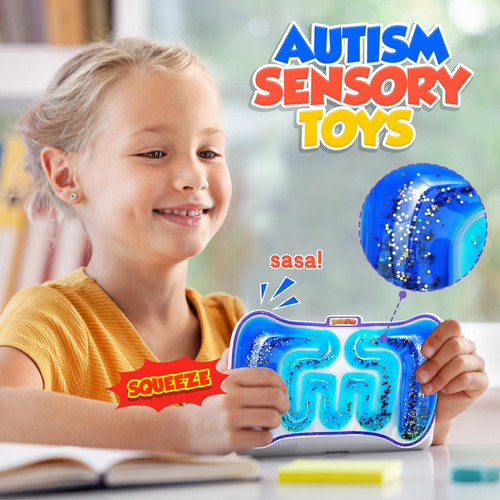 Juguete Sensorial Apretar Niños Navidad Esponjas