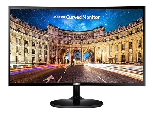 Imagen 1 de 2 de Monitor Samsung Lc24f390fhlxzp 23.5 Curved 1.920 X 1.080 Hd