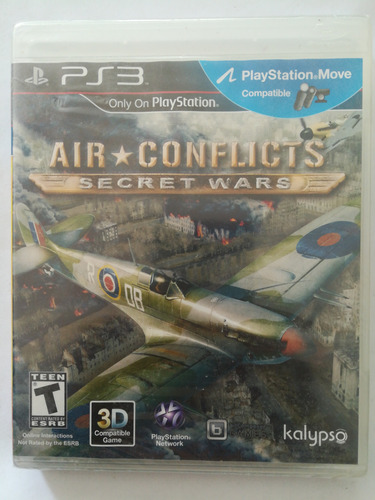 Air Conflicts Secret Wars Ps3 100% Nuevo, Original Y Sellado