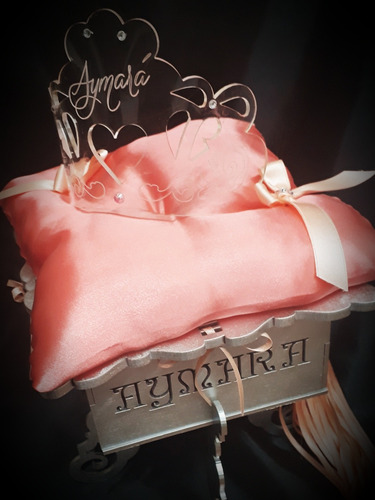 15 Años Combo Tiara. Ceremonia De Velas, Cintas, Pergaminos