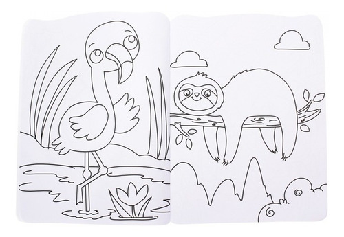 Livro Colorindo Meu Mundo Bicho-preguiça E Seus Todolivro