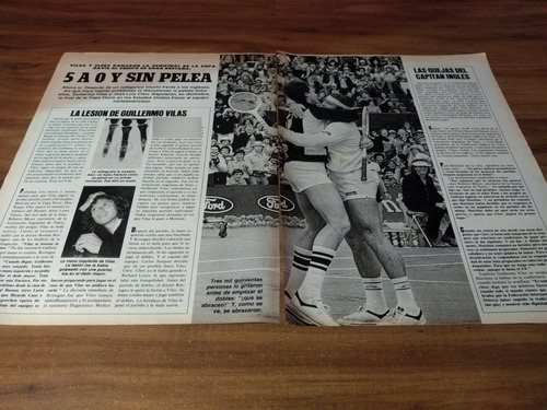 (p383) Guillermo Vilas * Clippings Revista 2 Pgs * 1981