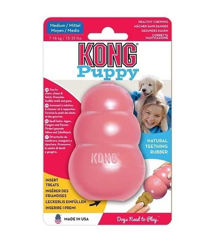 Juguete Kong Puppy Interactivo Perro Cachorro - Talla M