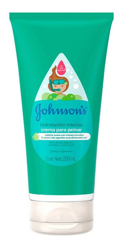 Crema Para Peinar Johnson's Hidratación Intensa 200 Ml