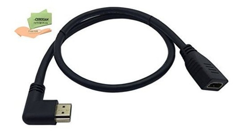 Cerrxian 0.6m De Alta Velocidad Hdmi 2.0 Hdmi De Angulo Izq