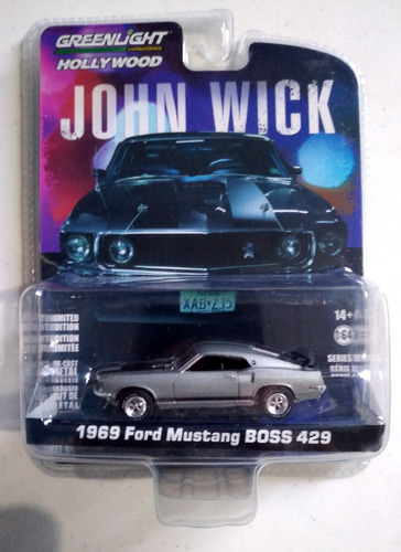 Green Light John Wick 1969 Ford Mustang Boss 429