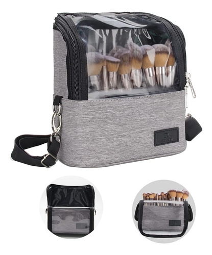 Estuche De Pie Para Brochas, Soporte Y Bolsa De Viaje Profes