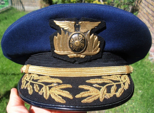 Gorra Comandante General Fuerza Aerea Peru Guerra De Ecuador