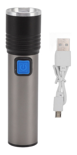 Linterna Uv Recargable Por Usb, 365 Nm, Led, Mini Portátil
